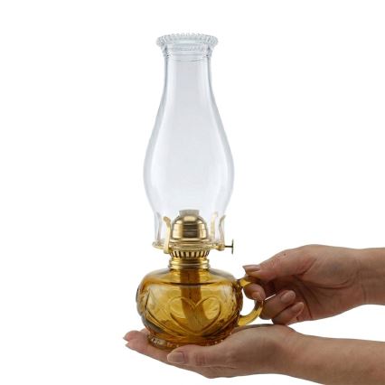 Brilagi - Lampada a petrolio MERLIN arancione