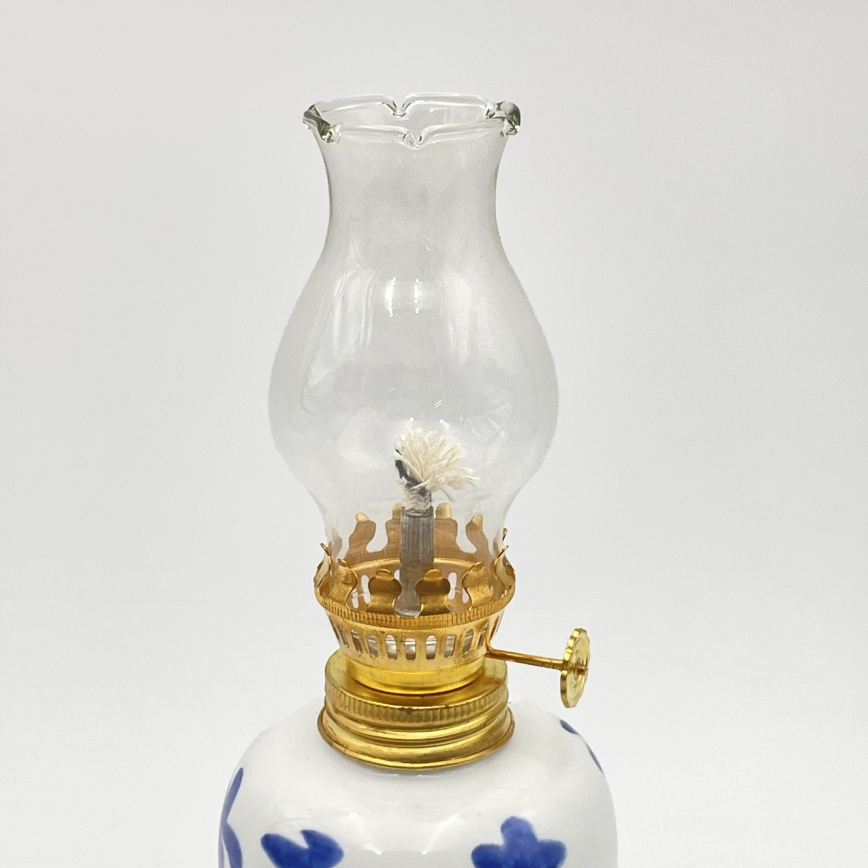 Brilagi - Lampada a petrolio MERLIN bianca/blu