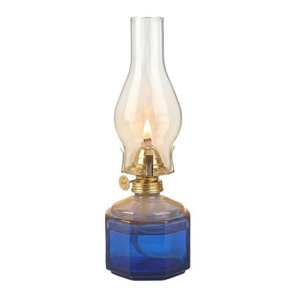 Brilagi - Lampada a petrolio MERLIN blu