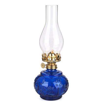 Brilagi - Lampada a petrolio MERLIN blu