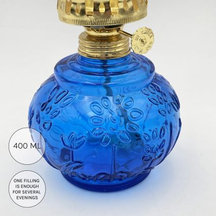 Brilagi - Lampada a petrolio MERLIN blu