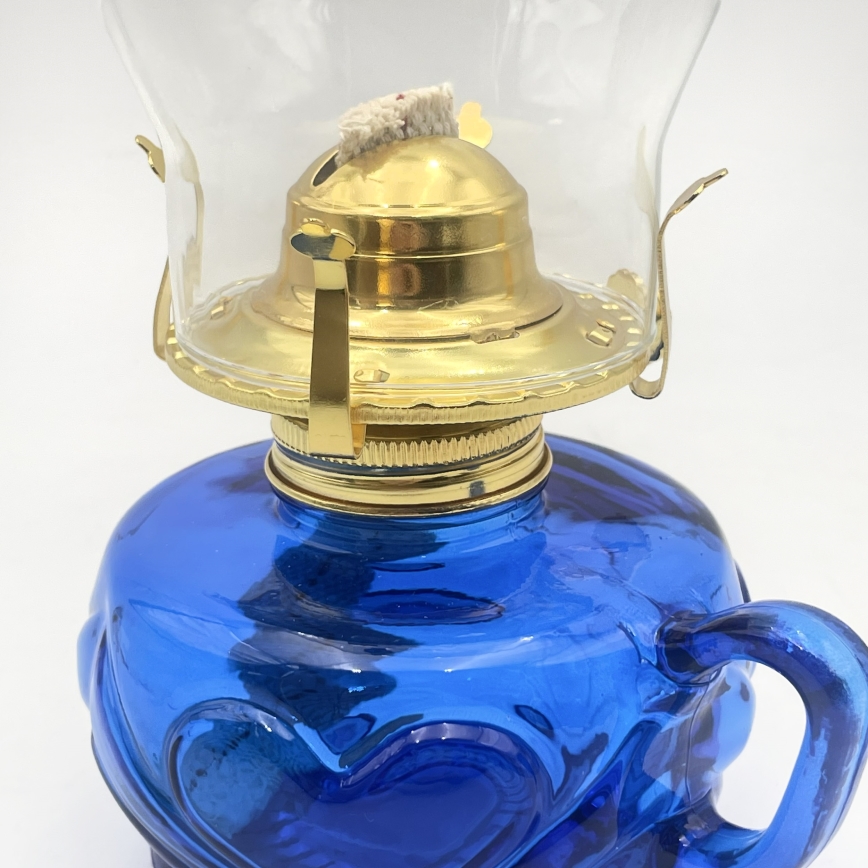 Brilagi - Lampada a petrolio MERLIN blu