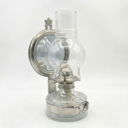 Brilagi - Lampada a petrolio MERLIN cromo lucido