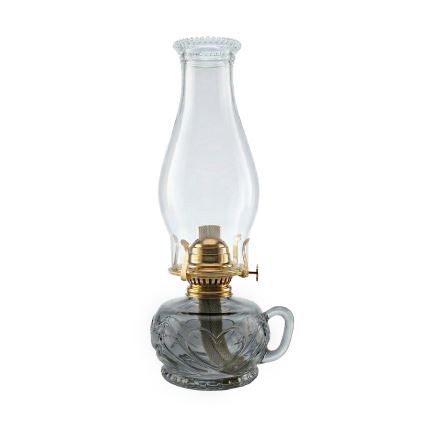 Brilagi - Lampada a petrolio MERLIN fumé/grigio