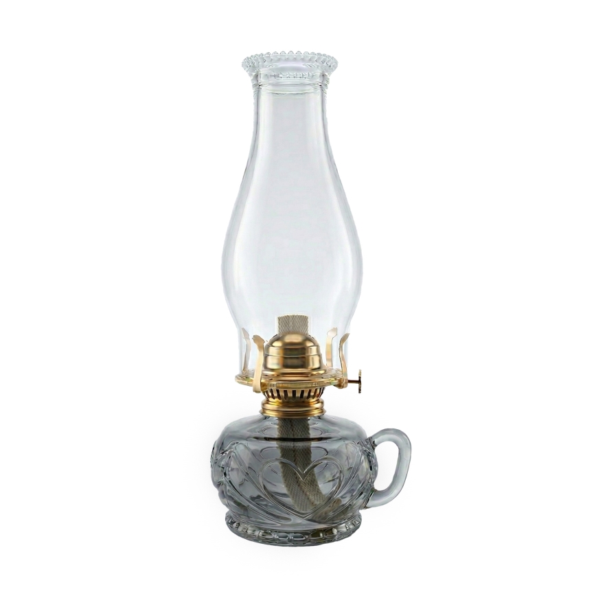 Brilagi - Lampada a petrolio MERLIN fumé/grigio