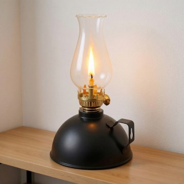 Brilagi - Lampada a petrolio MERLIN nera