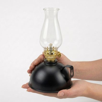 Brilagi - Lampada a petrolio MERLIN nera