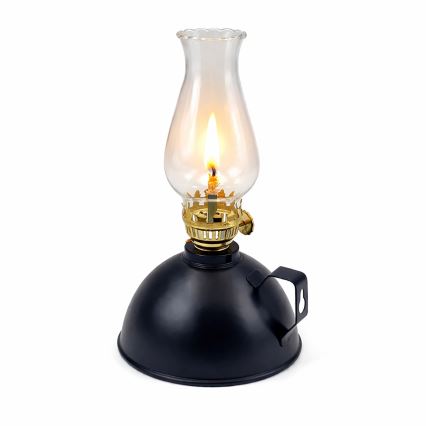 Brilagi - Lampada a petrolio MERLIN nera