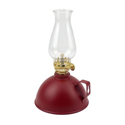 Brilagi - Lampada a petrolio MERLIN rossa