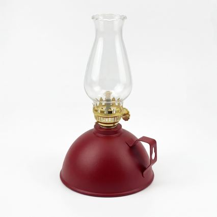 Brilagi - Lampada a petrolio MERLIN rossa
