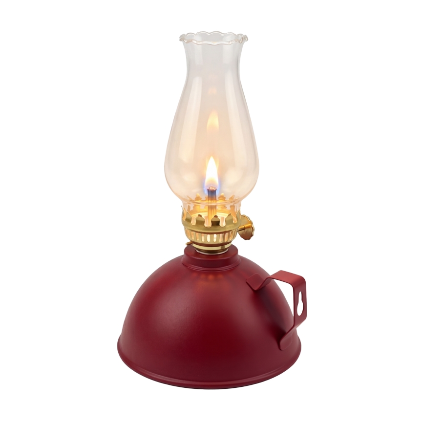 Brilagi - Lampada a petrolio MERLIN rossa