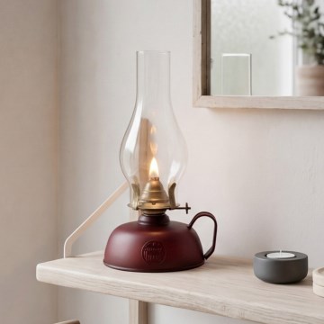 Brilagi - Lampada a petrolio MERLIN rossa