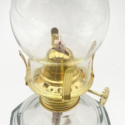 Brilagi - Lampada a petrolio MERLIN trasparente