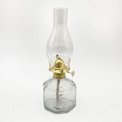 Brilagi - Lampada a petrolio MERLIN trasparente