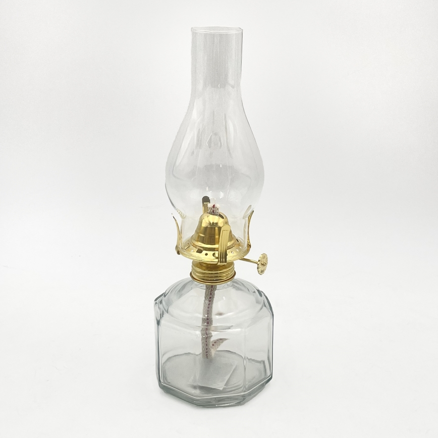 Brilagi - Lampada a petrolio MERLIN trasparente