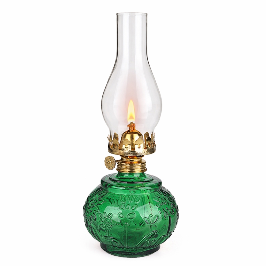 Brilagi - Lampada a petrolio MERLIN verde
