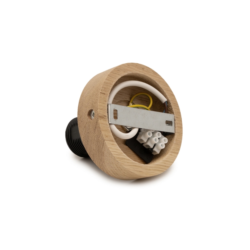 Brilagi - Lampada a plafone LED CERIA BOHO, 1xE27/40W/230V, Ø 30 cm, marrone/rovere