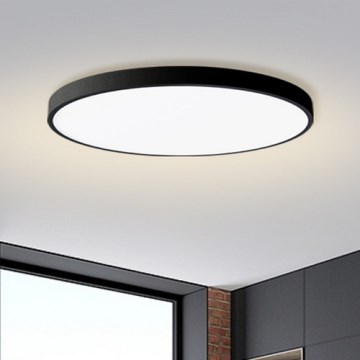 Brilagi - Lampada a soffitto LED POOL LED/180W/230V 3000/4500/6000K diam. 120 cm nera