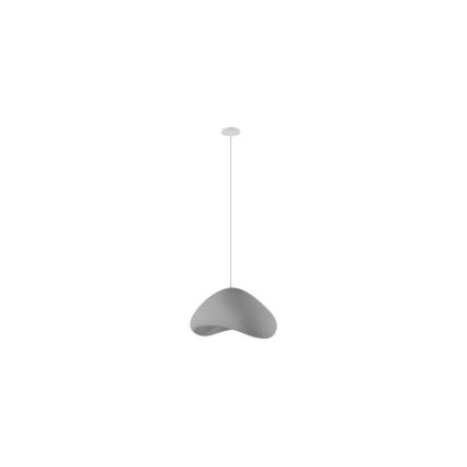 Brilagi - Lampada a sospensione a cavo WABI SABI 1xE27/40W/230V Ø 33 cm grigia