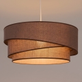 Brilagi - Lampada a sospensione con cavo ARROW 1xE27/60W/230V Ø 45 cm marrone