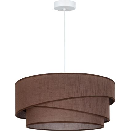 Brilagi - Lampada a sospensione con cavo ARROW 1xE27/60W/230V Ø 45 cm marrone