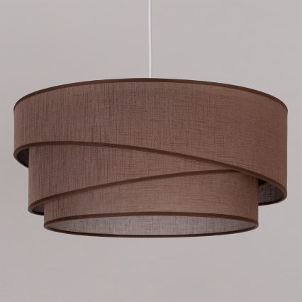 Brilagi - Lampada a sospensione con cavo ARROW 1xE27/60W/230V Ø 45 cm marrone