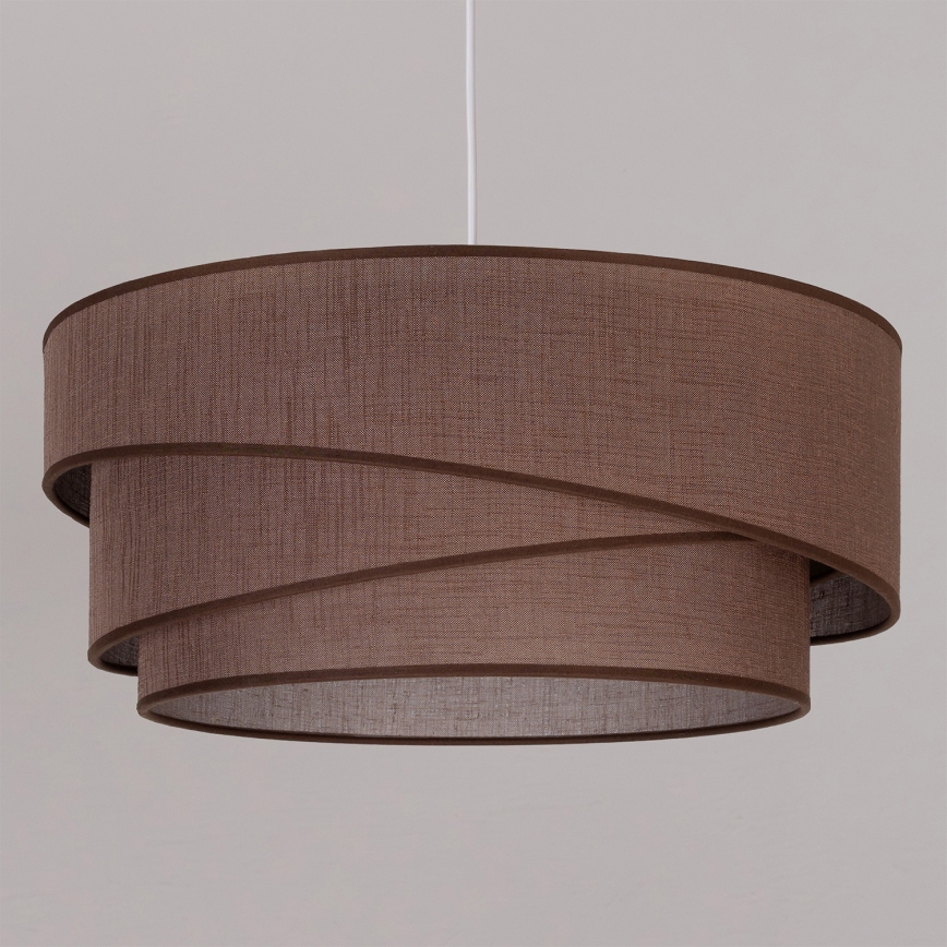 Brilagi - Lampada a sospensione con cavo ARROW 1xE27/60W/230V Ø 45 cm marrone