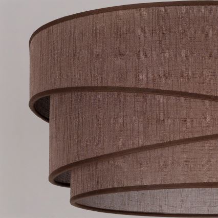 Brilagi - Lampada a sospensione con cavo ARROW 1xE27/60W/230V Ø 45 cm marrone