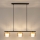 Brilagi - Lampada a sospensione con cavo AURA LUX 3xGX53/30W/230V nero/oro