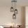 Brilagi - Lampada a sospensione con cavo BASKLITE 3xE27/15W/230V legno di caucciù/nero
