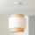 Brilagi - Lampada a sospensione con cavo CERIA 1xE27/40W/230V Ø 30 cm beige/bianco