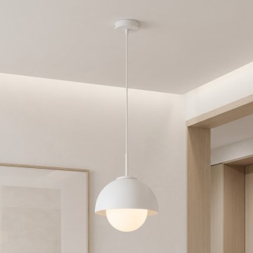 BRILAGI - Lampada a sospensione con cavo COSMO 1xE27/60W/230V Ø 18 cm bianca