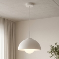 BRILAGI - Lampada a sospensione con cavo COSMO 1xE27/60W/230V Ø 30 cm bianca