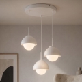 BRILAGI - Lampada a sospensione con cavo COSMO 3xE27/60W/230V bianca