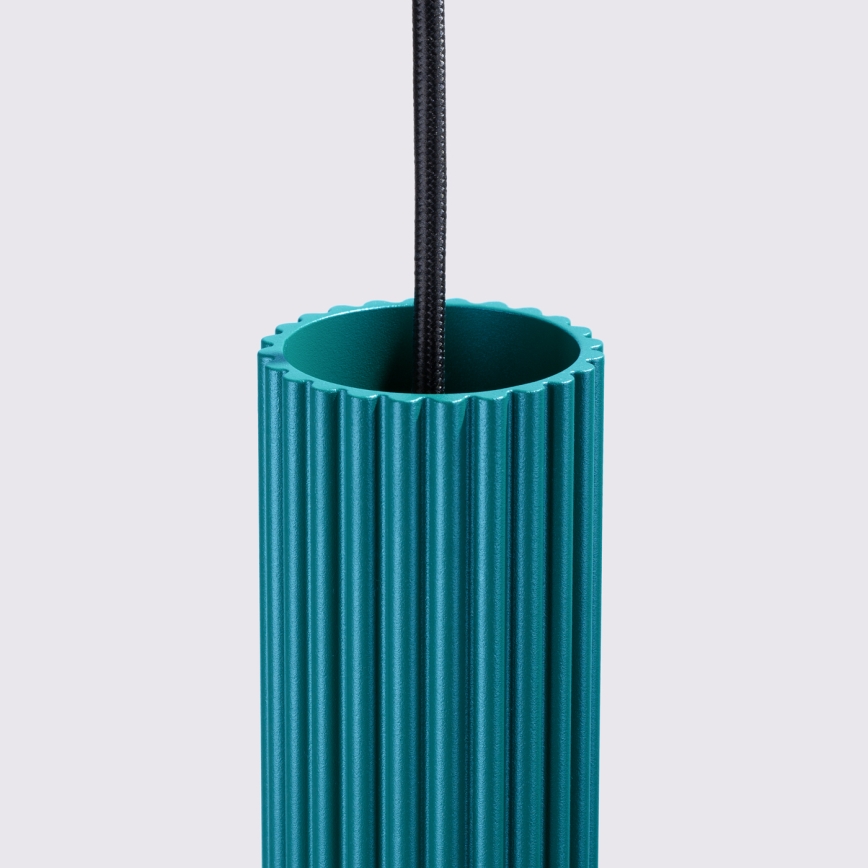 Brilagi - Lampada a sospensione con cavo CRESTO 1xGU10/10W/230V turchese