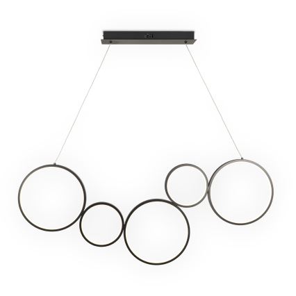 Brilagi - Lampada a sospensione con cavo ECHO LED/60W/230V 4000K 100 cm nera