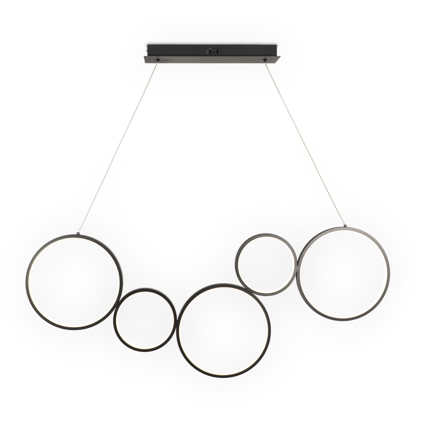 Brilagi - Lampada a sospensione con cavo ECHO LED/60W/230V 4000K 100 cm nera