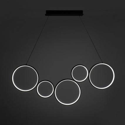 Brilagi - Lampada a sospensione con cavo ECHO LED/60W/230V 4000K 100 cm nera