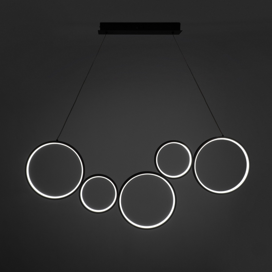 Brilagi - Lampada a sospensione con cavo ECHO LED/60W/230V 4000K 100 cm nera