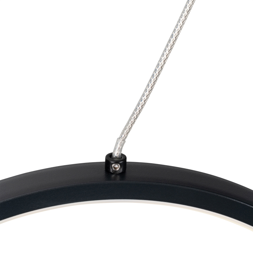 Brilagi - Lampada a sospensione con cavo ECHO LED/60W/230V 4000K 100 cm nera