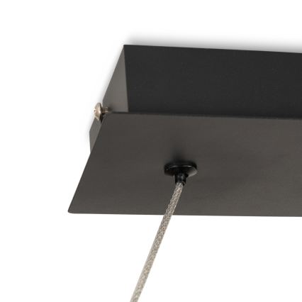 Brilagi - Lampada a sospensione con cavo ECHO LED/60W/230V 4000K 100 cm nera