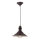 Brilagi - Lampada a sospensione con cavo FORGE 1xE27/60W/230V Ø 22 cm marrone
