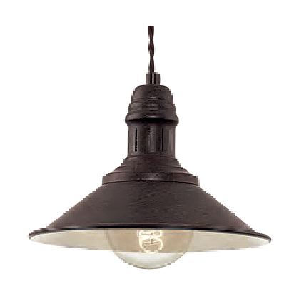 Brilagi - Lampada a sospensione con cavo FORGE 1xE27/60W/230V Ø 22 cm marrone