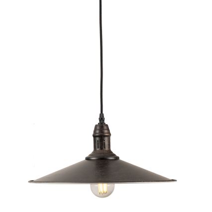 BRILAGI - Lampada a sospensione con cavo FORGE 1xE27/60W/230V Ø 36 cm marrone