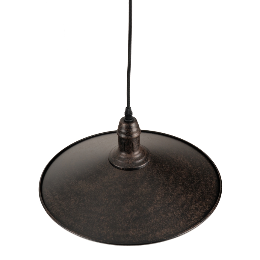 BRILAGI - Lampada a sospensione con cavo FORGE 1xE27/60W/230V Ø 36 cm marrone