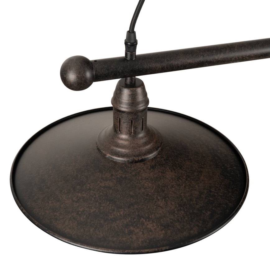 BRILAGI - Lampada a sospensione con cavo FORGE 2xE27/60W/230V marrone