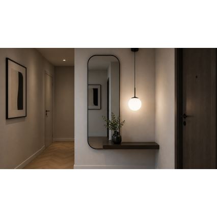 Brilagi - Lampada a sospensione con cavo MILO 1xE27/60W/230V nera