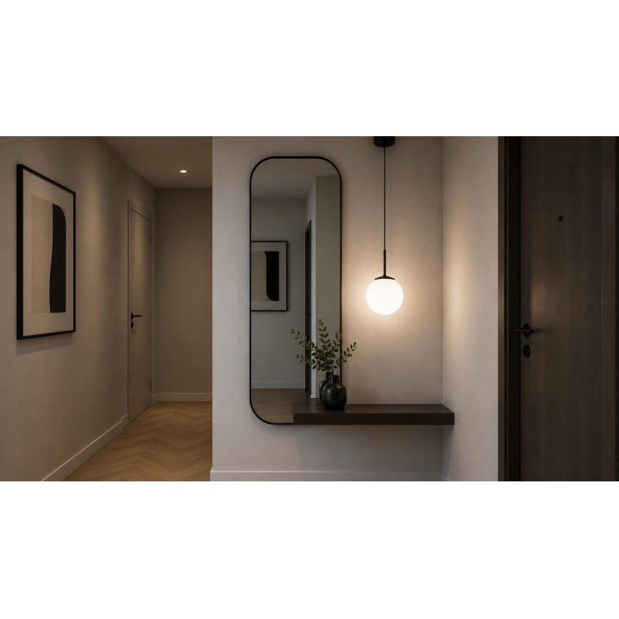 Brilagi - Lampada a sospensione con cavo MILO 1xE27/60W/230V nera