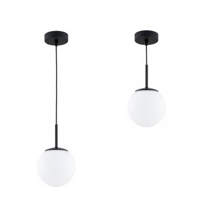 Brilagi - Lampada a sospensione con cavo MILO 1xE27/60W/230V nera