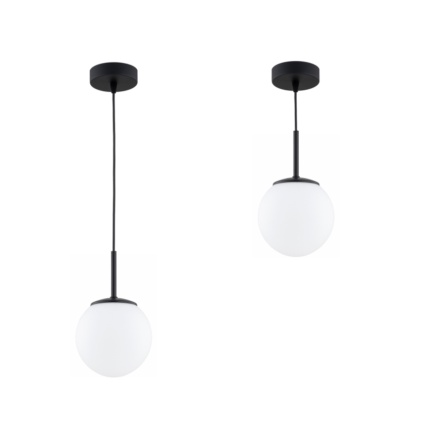 Brilagi - Lampada a sospensione con cavo MILO 1xE27/60W/230V nera